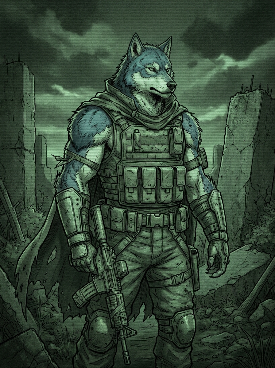 Blue gene concept art