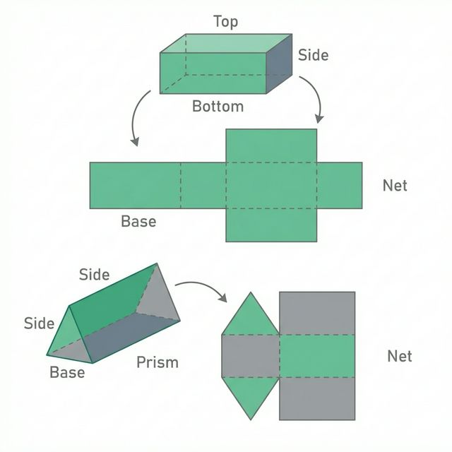 Net of a Triangular Prism